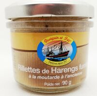 Rillettes de Harengs fumés à la moutarde à l'ancienne 90gr